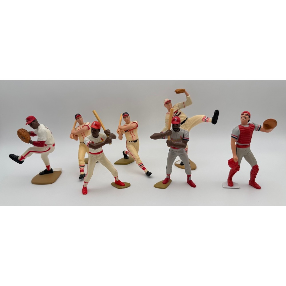 Vintage St. Louis Cardinals Starting Lineup Figure Lot Ozzie Smith Willie McGee